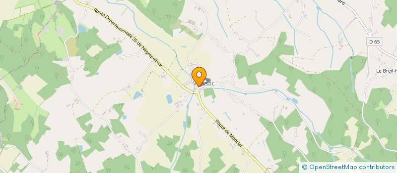 localisation de l'entreprise CUMA DES COTEAUX DE VAISSAC  VAISSAC