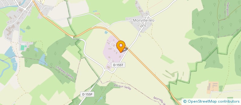 localisation de l'entreprise CUMA DES COTEAUX SALES  MORVILLE-LES-VIC