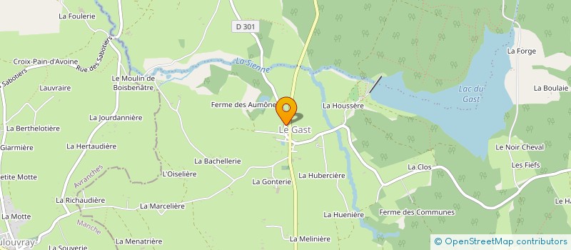 localisation de l'entreprise CUMA DES COUTURES à NOUES DE SIENNE