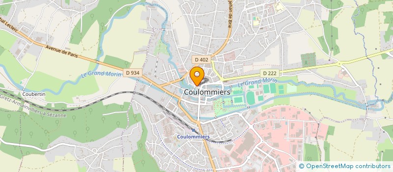 localisation de l'entreprise CUMA DES DEUX MORINS à COULOMMIERS