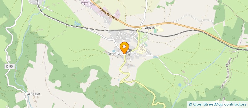 localisation de l'entreprise CUMA DES DEUX VALLEES à LAISSAC-SEVERAC L'EGLISE