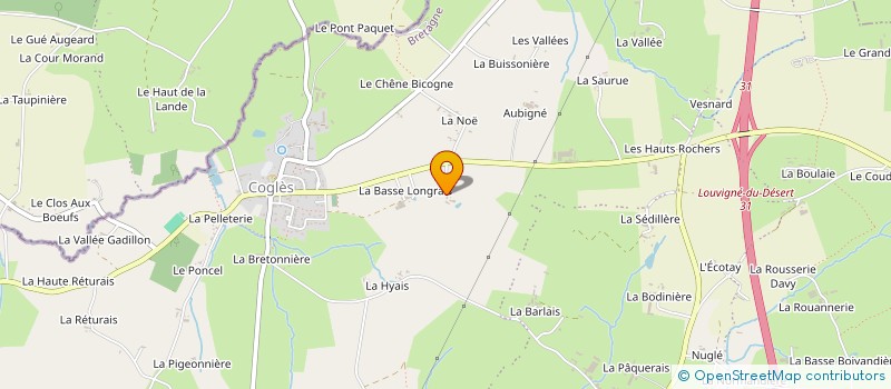 localisation de l'entreprise CUMA DES ESTUAIRES  LES PORTES DU COGLAIS