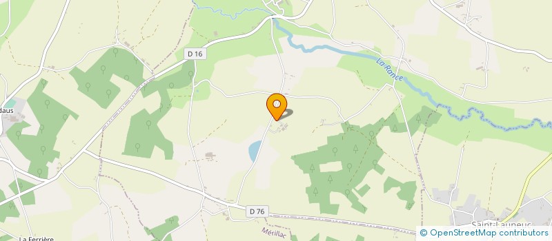 localisation de l'entreprise CUMA DES ETANGS à MERILLAC