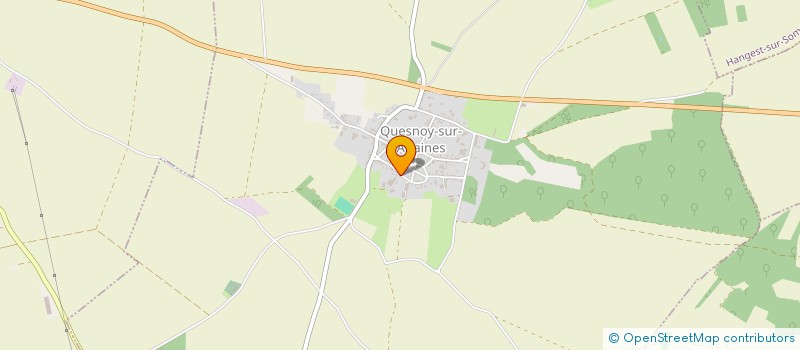 localisation de l'entreprise CUMA DES ETANGS  QUESNOY-SUR-AIRAINES