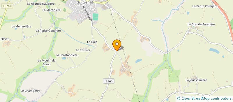 localisation de l'entreprise CUMA DES GENETS à BEAUPREAU-EN-MAUGES
