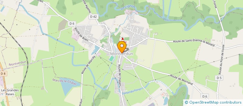 localisation de l'entreprise CUMA DES GRANDES BRUYERES  MARCILLY-LE-CHATEL