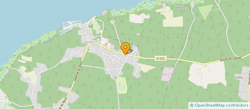 localisation de l'entreprise CUMA DES GRANDS LACS  GASTES