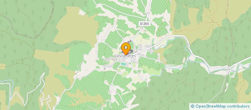 localisation de l'entreprise CUMA DES GRAPPES D OR  VALVIGNERES