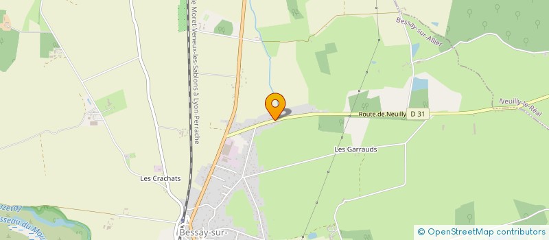 localisation de l'entreprise CUMA DES GRAVES à BESSAY-SUR-ALLIER