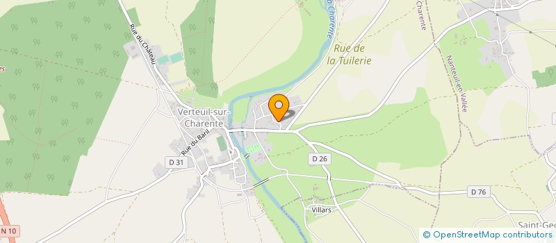 localisation de l'entreprise CUMA DES GROIES à VERTEUIL-SUR-CHARENTE