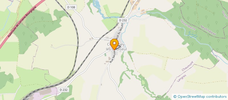 localisation de l'entreprise CUMA DES HAUTS BOIS à NOYERS