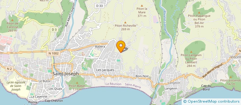localisation de l'entreprise CUMA DES JACQUES à SAINT-JOSEPH