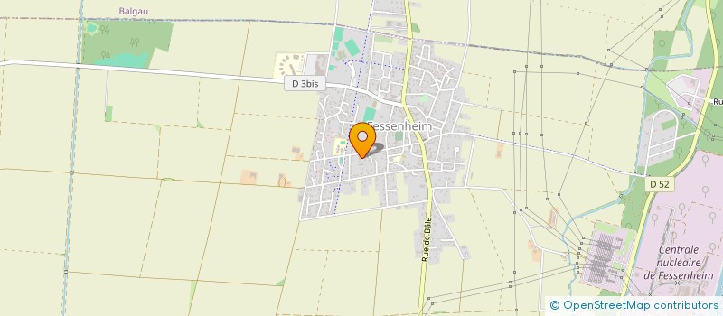 localisation de l'entreprise CUMA DES JARDINS D'ODILE  BALGAU