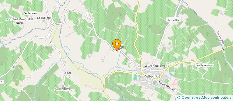 localisation de l'entreprise CUMA DES JARDINS JETES  CAZAUGITAT