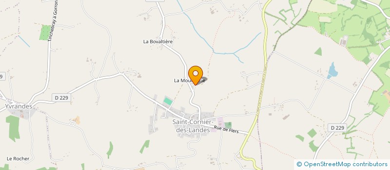 localisation de l'entreprise CUMA DES LANDES à TINCHEBRAY-BOCAGE