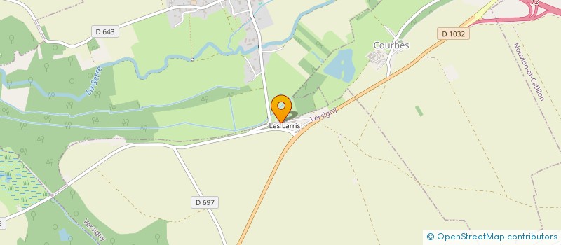 localisation de l'entreprise CUMA DES MALIS  COURBES