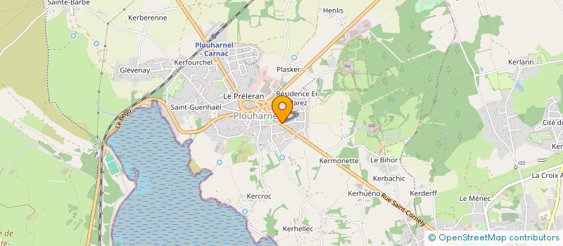 localisation de l'entreprise CUMA DES MENHIRS à CARNAC