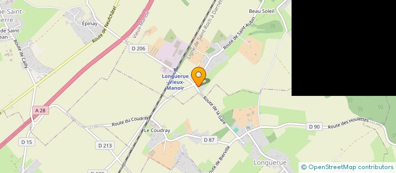 localisation de l'entreprise CUMA DES MOISSONS  VIEUX-MANOIR