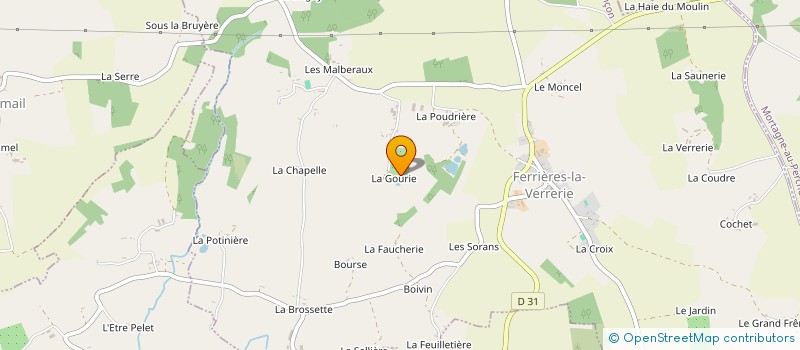localisation de l'entreprise CUMA DES MONTS D'AMAIN à COURTOMER