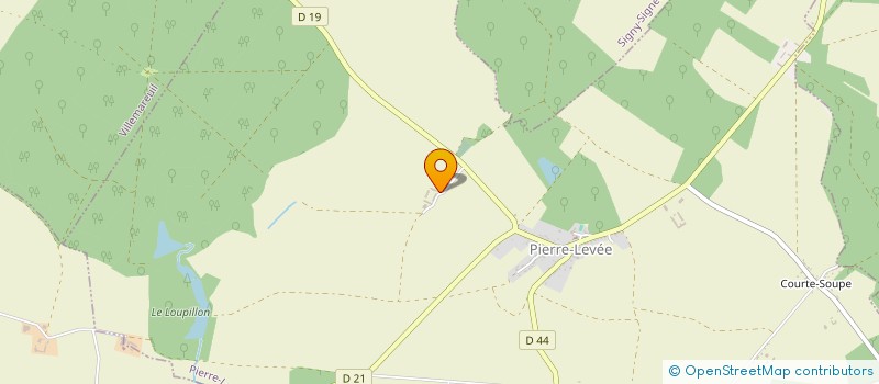 localisation de l'entreprise CUMA DES MOTTES à PIERRE-LEVEE