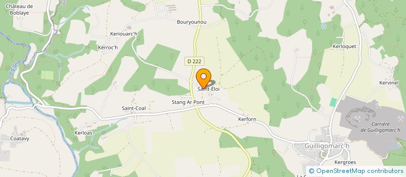 localisation de l'entreprise CUMA DES MOULINS à GUILLIGOMARC'H