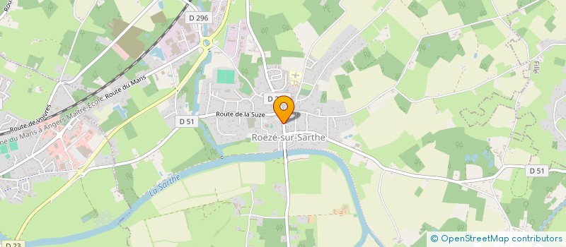 localisation de l'entreprise CUMA DES MOUSQUETAIRES à ROEZE-SUR-SARTHE