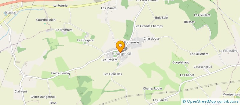 localisation de l'entreprise CUMA DES NOES à CHAMPEAUX-SUR-SARTHE