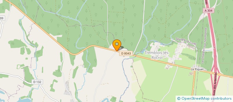 localisation de l'entreprise CUMA DES OLIVIERS  FLAIGNES-HAVYS