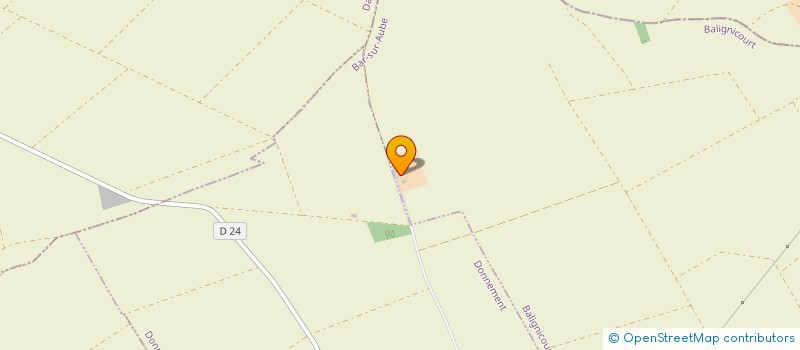 localisation de l'entreprise CUMA DES ORMEES à BALIGNICOURT
