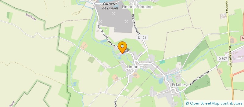 localisation de l'entreprise CUMA DES PAQUERETTES à LIMONT-FONTAINE