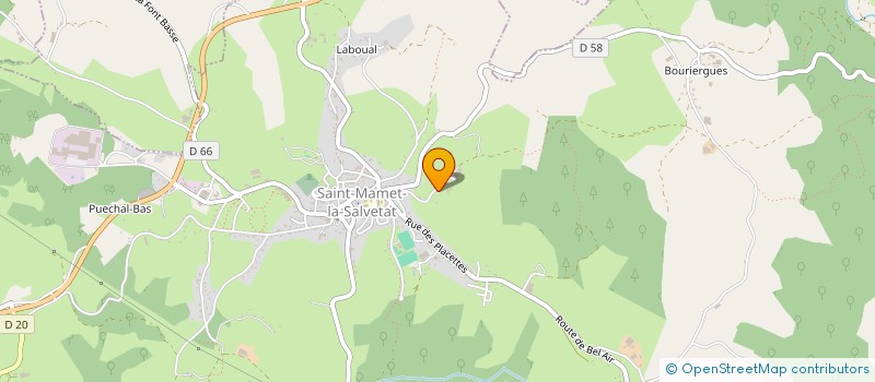 localisation de l'entreprise CUMA DES PERPENARDS à SAINT-MAMET-LA-SALVETAT