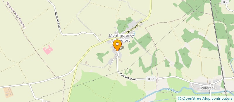 localisation de l'entreprise CUMA DES PERRIERES  CHAVANGES