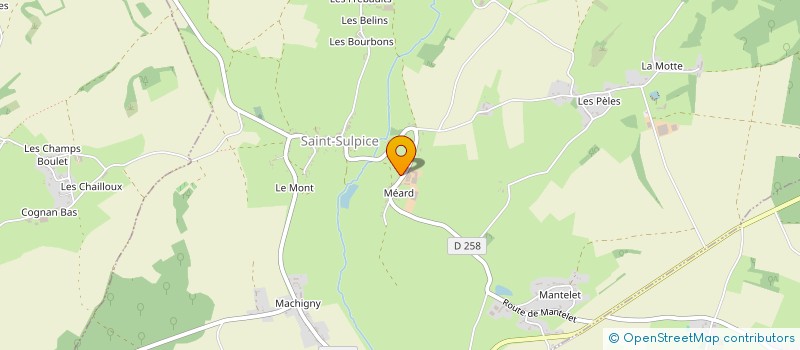 localisation de l'entreprise CUMA DES PIERRES à SAINT-SULPICE