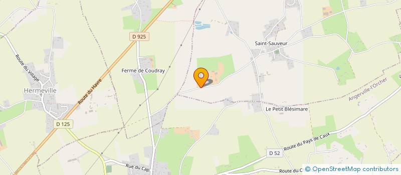 localisation de l'entreprise CUMA DES PINS  SAINT-SAUVEUR-D'EMALLEVILLE