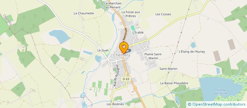 localisation de l'entreprise CUMA DES POMMES DE TERRE DE SOLOGNE à LE CONTROIS-EN-SOLOGNE