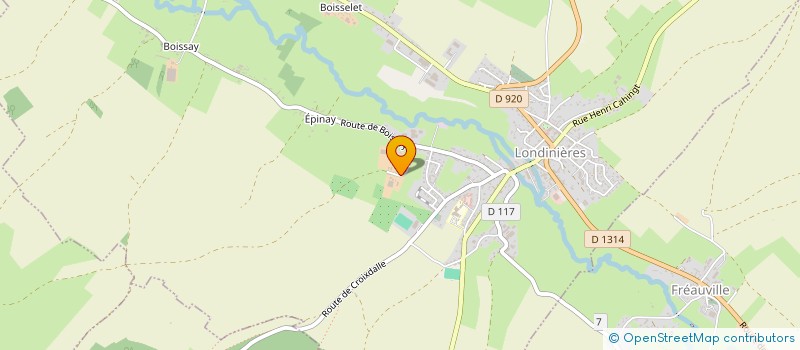 localisation de l'entreprise CUMA DES POMMIERS DU PAYS DE BRAY  LONDINIERES