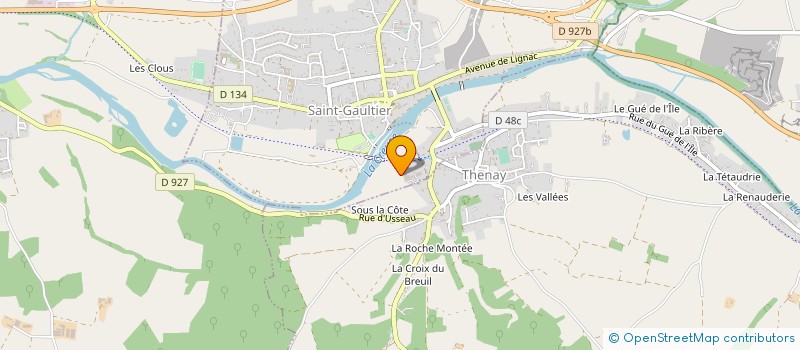 localisation de l'entreprise CUMA DES QUATRE CLOCHERS à SAINT-GAULTIER
