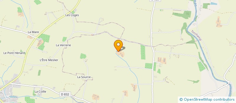 localisation de l'entreprise CUMA DES QUATRE F à SAINT-FRAIMBAULT