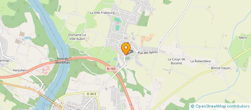 localisation de l'entreprise CUMA DES QUATRE VENTS  NIVILLAC