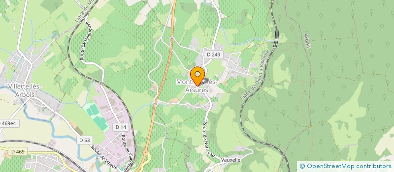 localisation de l'entreprise CUMA DES QUATRE VENTS  LA FERTE