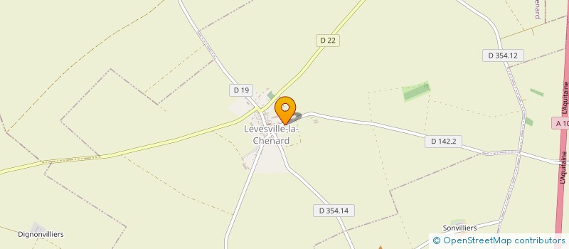 localisation de l'entreprise CUMA DES QUATRE VENTS à LEVESVILLE-LA-CHENARD
