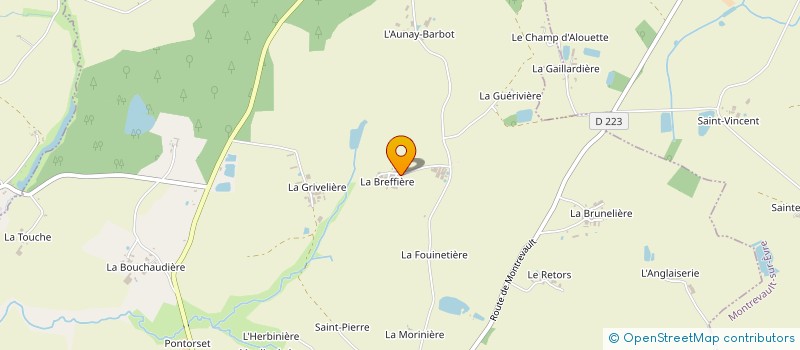 localisation de l'entreprise CUMA DES QUATRES SAISONS à BEAUPREAU-EN-MAUGES