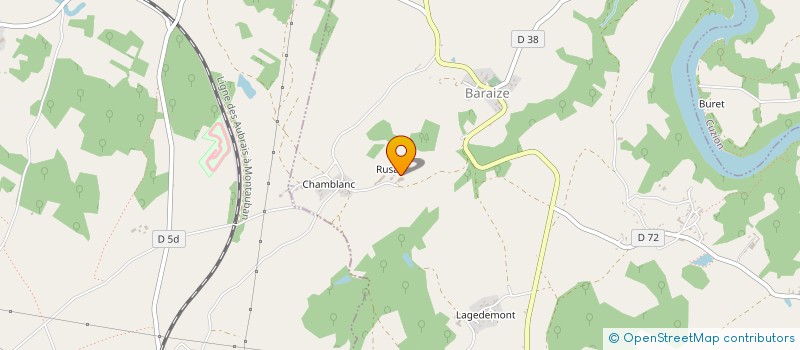 localisation de l'entreprise CUMA DES RIVES DE LA CREUSE à BARAIZE