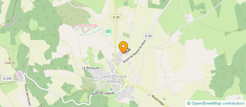 localisation de l'entreprise CUMA DES ROUCAS à SAULT