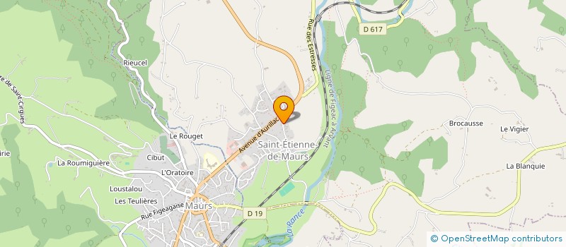 localisation de l'entreprise CUMA DES SAULES à QUEZAC