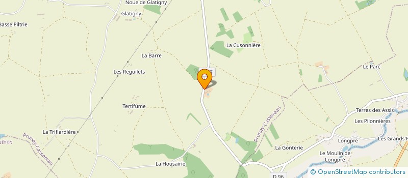 localisation de l'entreprise CUMA DES SEMENCES POTAGERES  PRUNAY-CASSEREAU