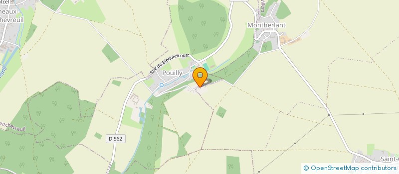 localisation de l'entreprise CUMA DES SILEX à SAINT-CREPIN-IBOUVILLERS