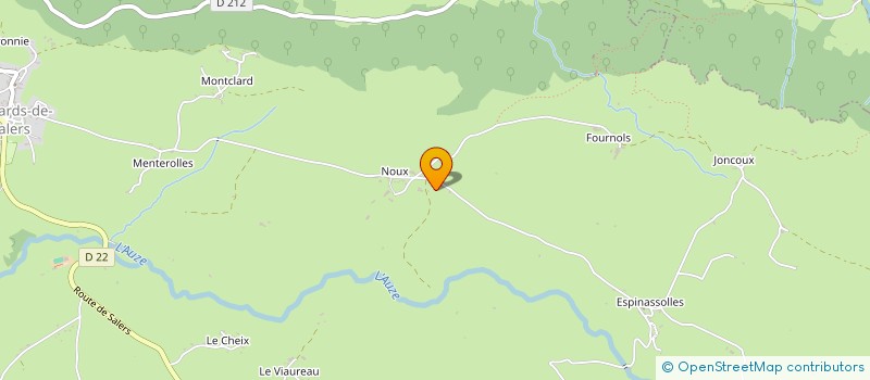 localisation de l'entreprise CUMA DES SOURCES à ANGLARDS-DE-SALERS