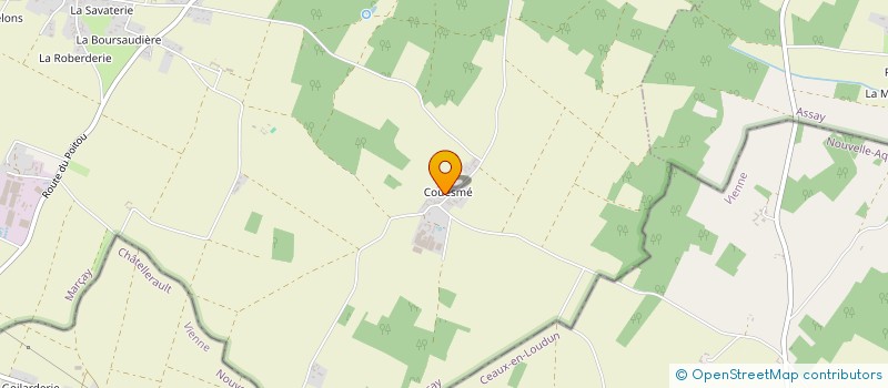 localisation de l'entreprise CUMA DES TERRES ROUGES  MARCAY