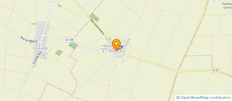 localisation de l'entreprise CUMA DES TERRES UNIES  OUTARVILLE